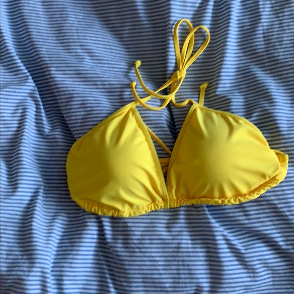 NEW w tags - Yellow bikini set XL